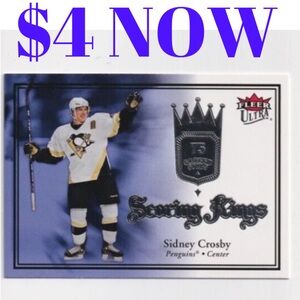 Sidney Crosby 2007/08 Fleer Ultra Pittsburgh Penguins Hockey Card